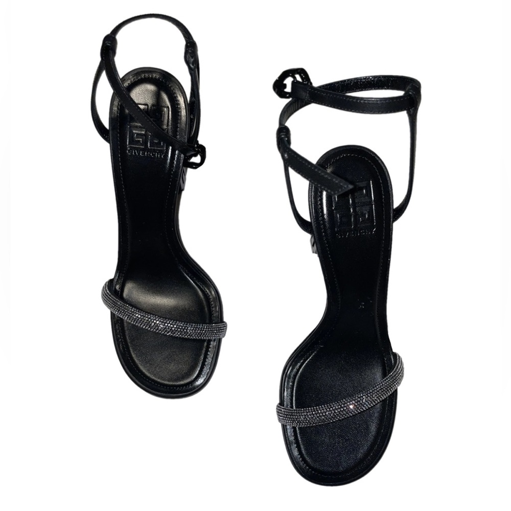 GIVENCHY G-CUBE CRYSTAL SANDALS — OPEN TO OFFERS